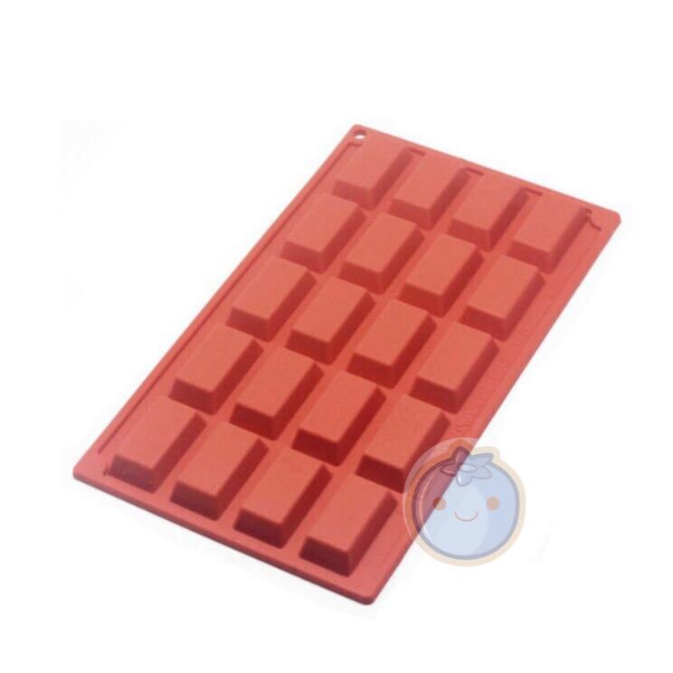 新品(送料無料)ミニ フィナンシェ シリコンモールド型 フィナンシェ型 フィナンシェケーキ型 四角型 抜き型 ムースケーキ型 チョコ型拍卖