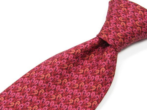 AIGNER(アイグナー) シルクネクタイ ロゴアート柄 839089C217R2拍卖