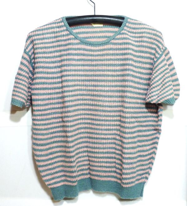 MACPHEE(マカフィー) レディス 半袖 麻/綿 ニット 951357-288G拍卖