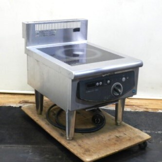 (代引不可)2014年製 ホシザキ HIH-5LB 業務用 1口 IH コンロ W45D60H45(+15)cm 5kw 電磁 調理機 HIH-5CB拍卖