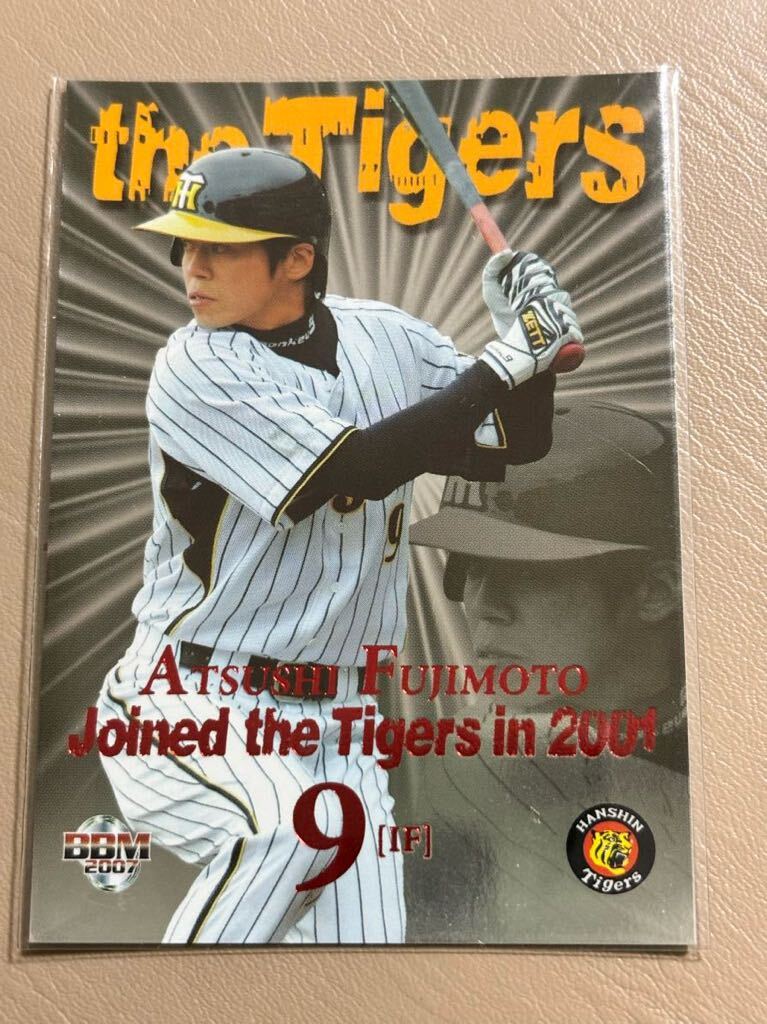 2007阪神タイガース JT5 藤本敦士 インサートカード Joined the Tigers in Same years拍卖