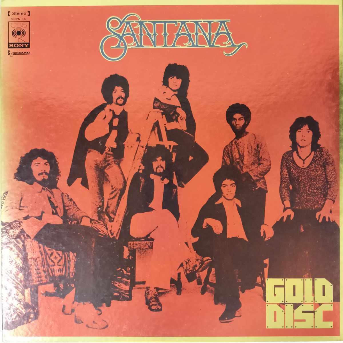 35252 Santana/Gold Disc ★美盤【日本盤】拍卖