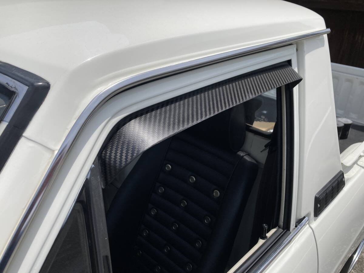 サニトラ ドライカーボン製ドアバイザー サニートラック b122拍卖