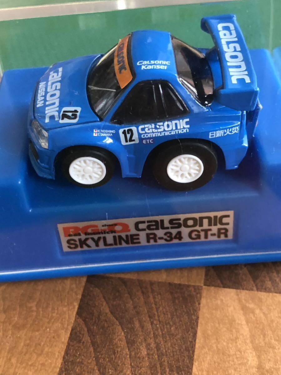 REAL gimmick チョロQ CALSONIC SKYLINE R34 GT-R拍卖
