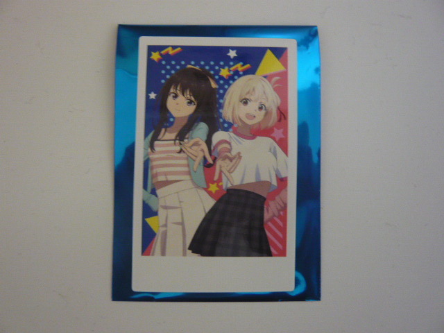 リコリスリコイル 錦木千里&井ノ上たきな ポラショットコレクションY2Kコーデ拍卖