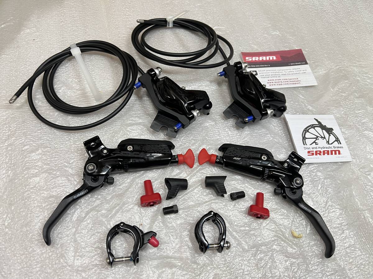 新品未使用。SRAM CODE RSC 油圧ディスクブレーキ前後セット拍卖