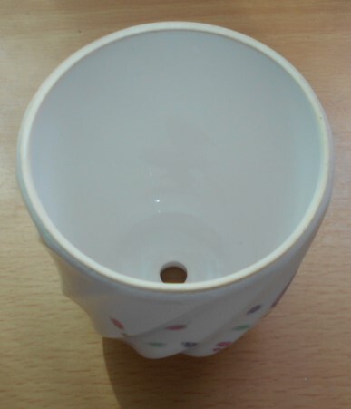 容器 陶磁器製 穴付き 植木鉢 多用途 中古 1個拍卖