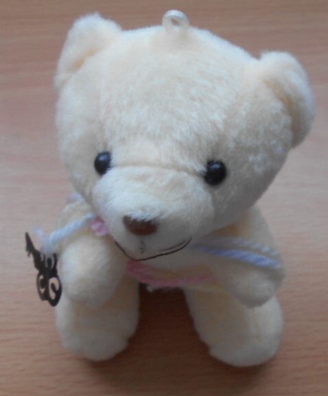 玩具 白いクマ おもちゃ 飾り物付き 中古 1点拍卖
