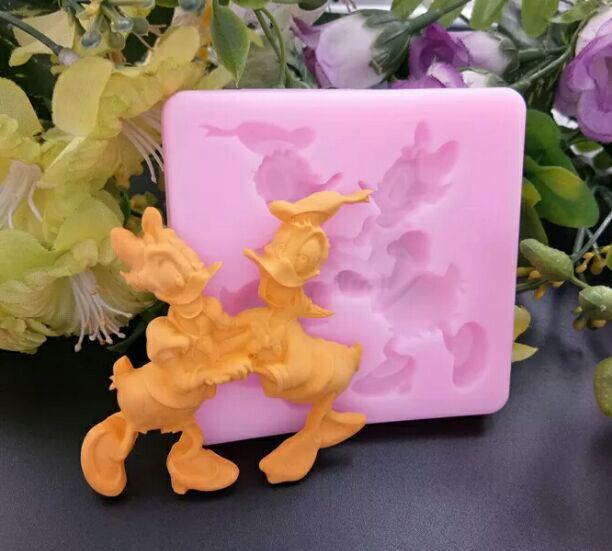 ドナルドダック&デイジーダック シリコン型拍卖