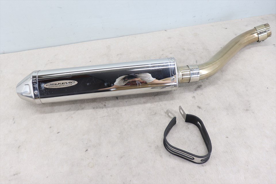 327512 VFR1200F 10~16年 デルケビック スリップオン マフラー サイレンサー ステンレス トライオーバル拍卖