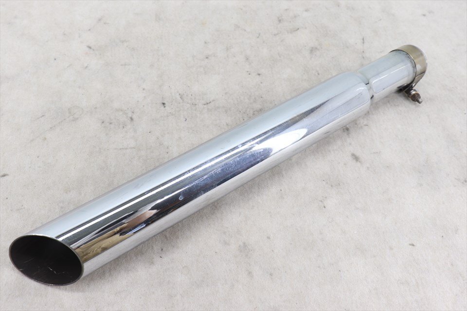 327521 モーターステージ ブラス スラッシュカット マフラー サイレンサー ハーレー チョッパー SR TW モンキー カブ拍卖