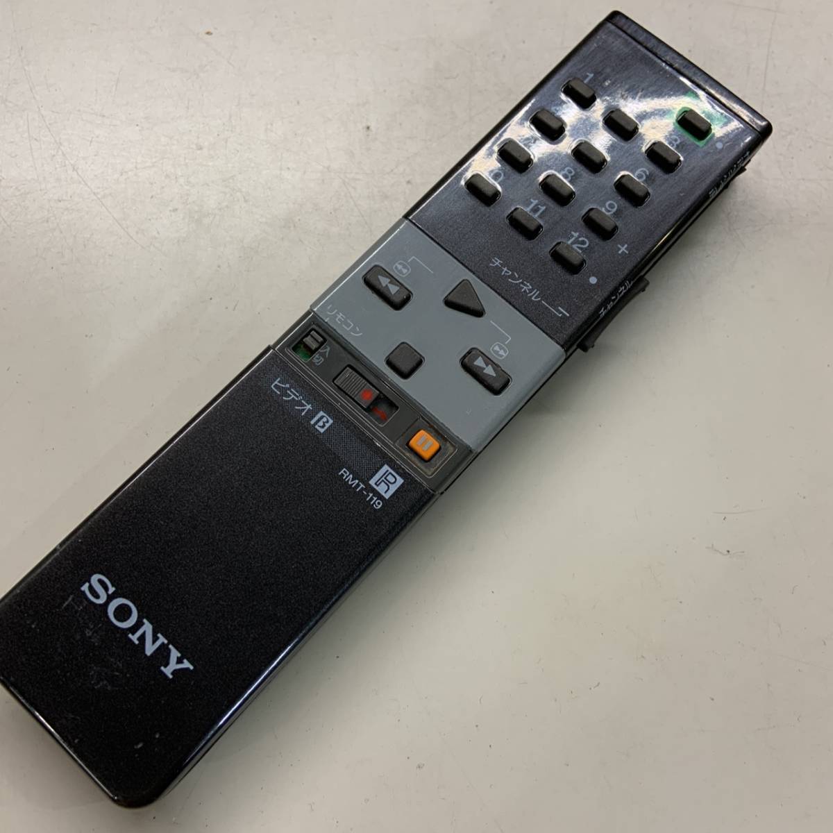 稼働品●SONY/ソニー ベータビデオデッキ用リモコン RMT-119拍卖