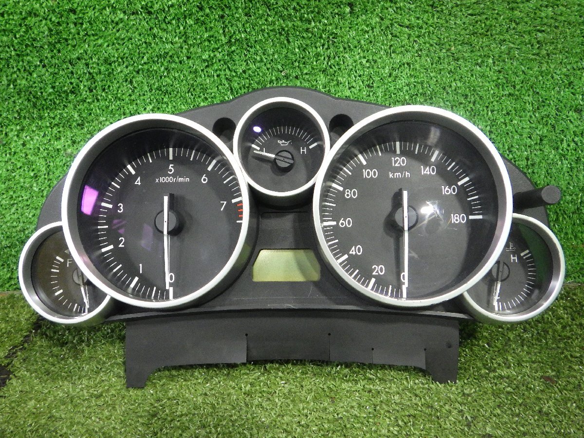 ◆ マツダ ロードスター NCEC メーターパネル スピードメーター 6速 MT マニュアル 110,853km 通電のみ確認OK G89 2M3-2拍卖