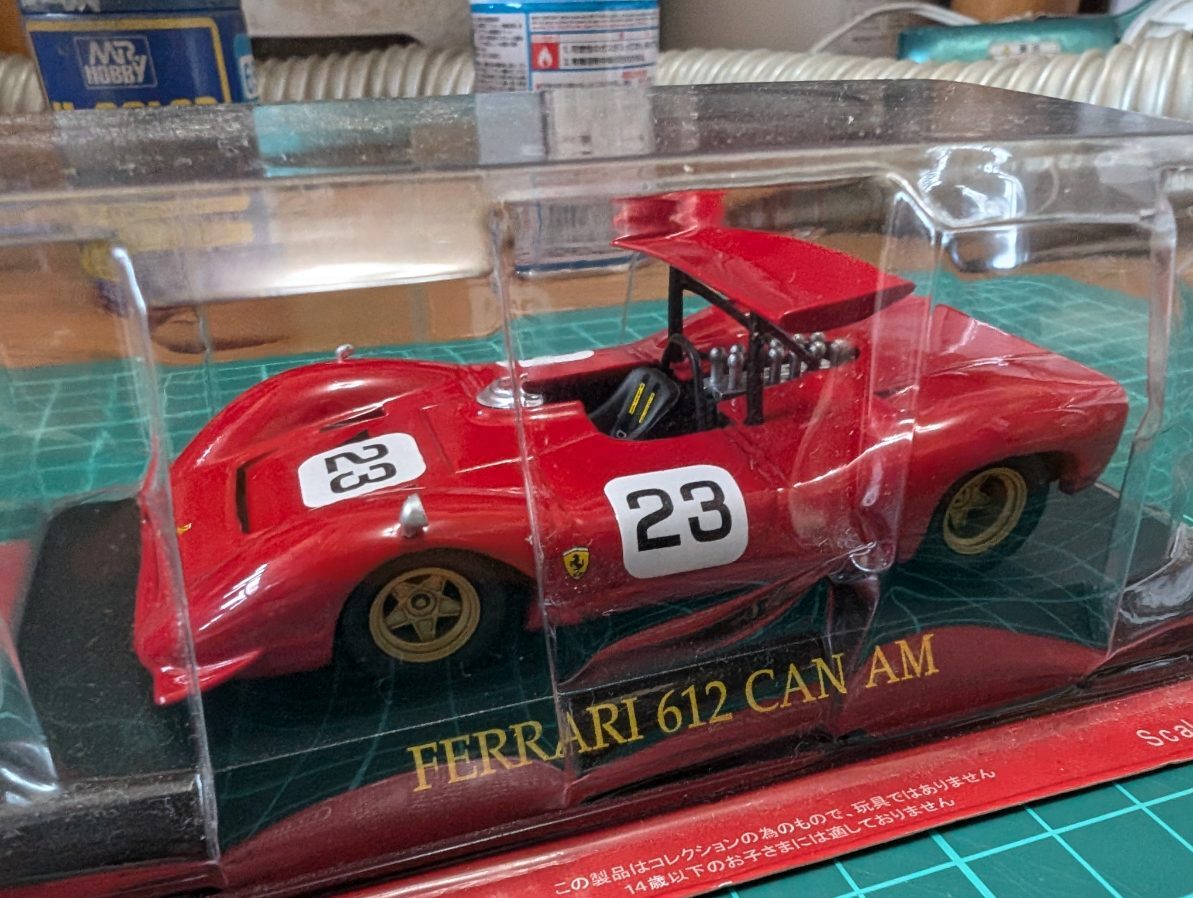 絶版!! アシェット1/43 フェラーリ 612 カンナム No.23拍卖