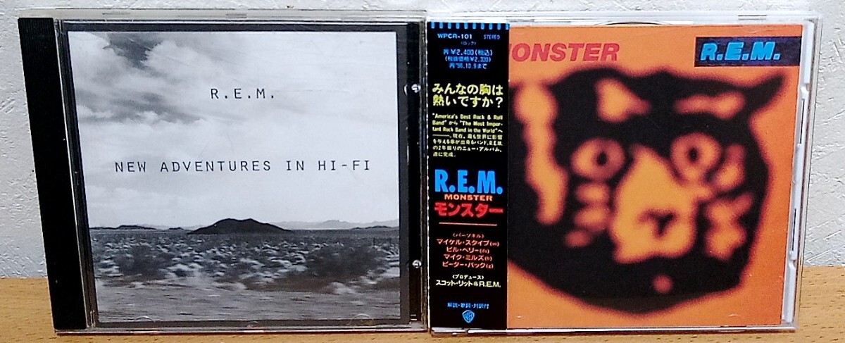 R.E.M. / Monster + New Adventures In Hi-Fi 2枚セット拍卖