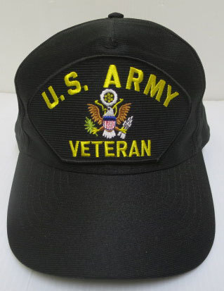 UCA70ミリタリーキャップUNKNOWNアメリカ古着アメリカ製ベースボールキャップ80’SビンテージARMYパッチ貼り付け黒オールド拍卖