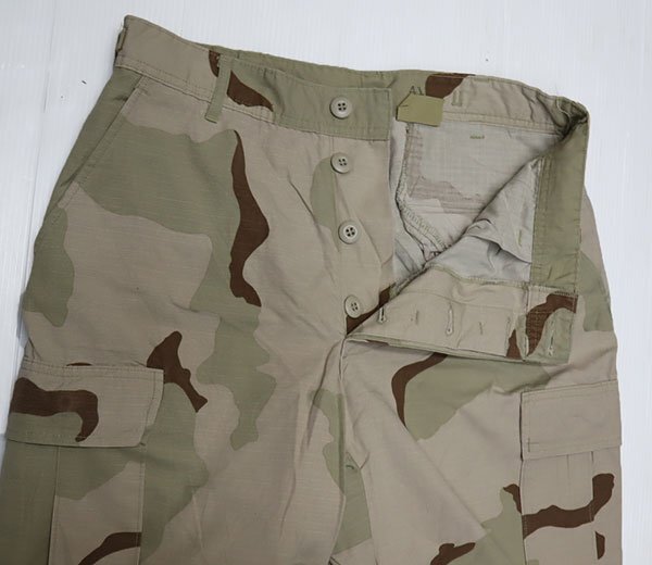 MP42米軍実物ARMYアメリカ古着デザートカモ柄ACUコンバットパンツ3Cカーゴパンツ迷彩COMBATミリタリー90’SビンテージMリップストップ拍卖
