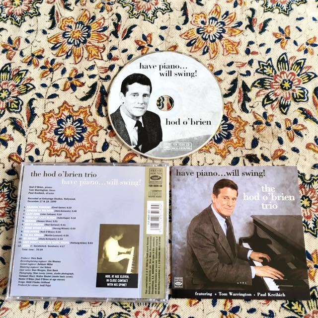ホッド・オブライエン/トム・ウォーリントン/ポール・クレイビック/ピアノ・トリオ/ビバップ ・ピアノ/PIANO TRIO/BEBOP PIANO/1999年拍卖