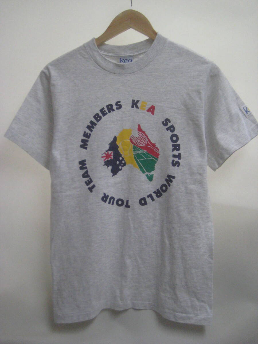 一点物!! Kea AUSTRALIA プリントTシャツ 米国製 KEA SPORTS WORLD TOUR TEAM MEMBERS サイズ S拍卖