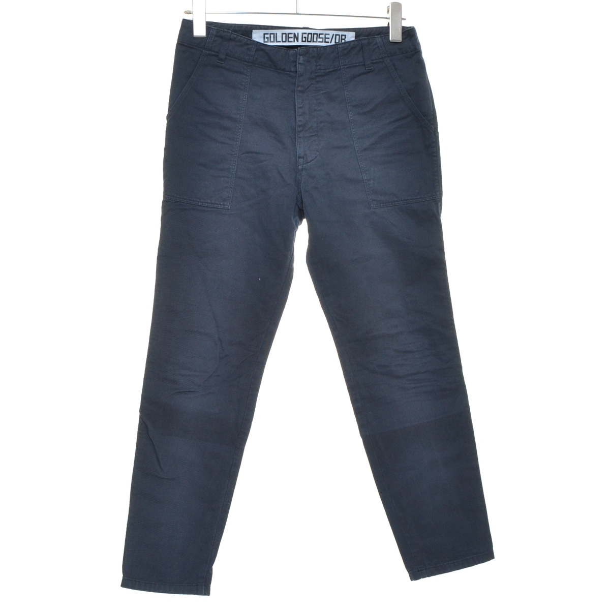 〇458166 GOLDEN GOOSE ゴールデングース ○ベイカーパンツ ワーク スリムテーパード サイズXS メンズ イタリア製 グレー拍卖