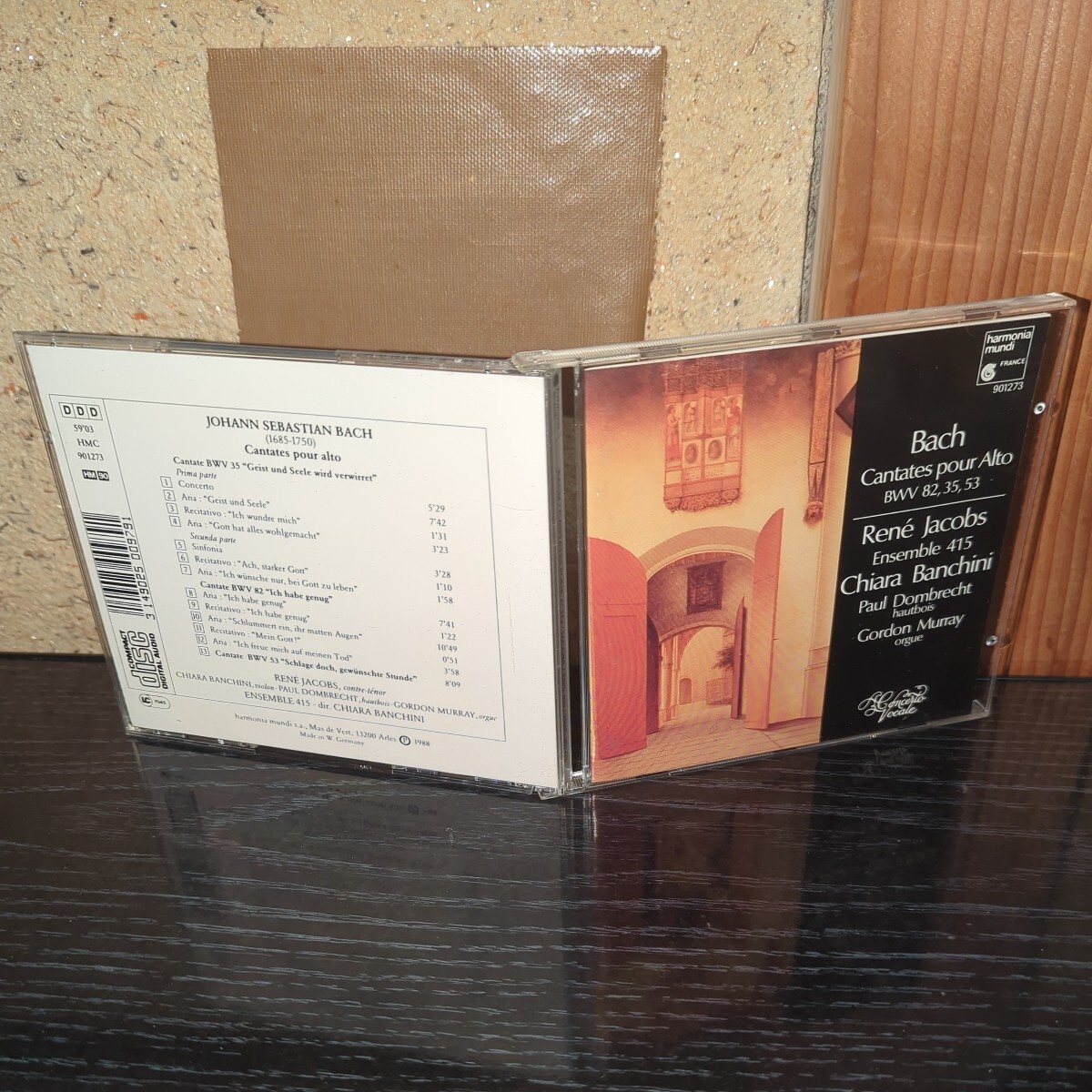 Bach Cantates Pour Alto Bwv 82, 35, 53 輸入盤拍卖