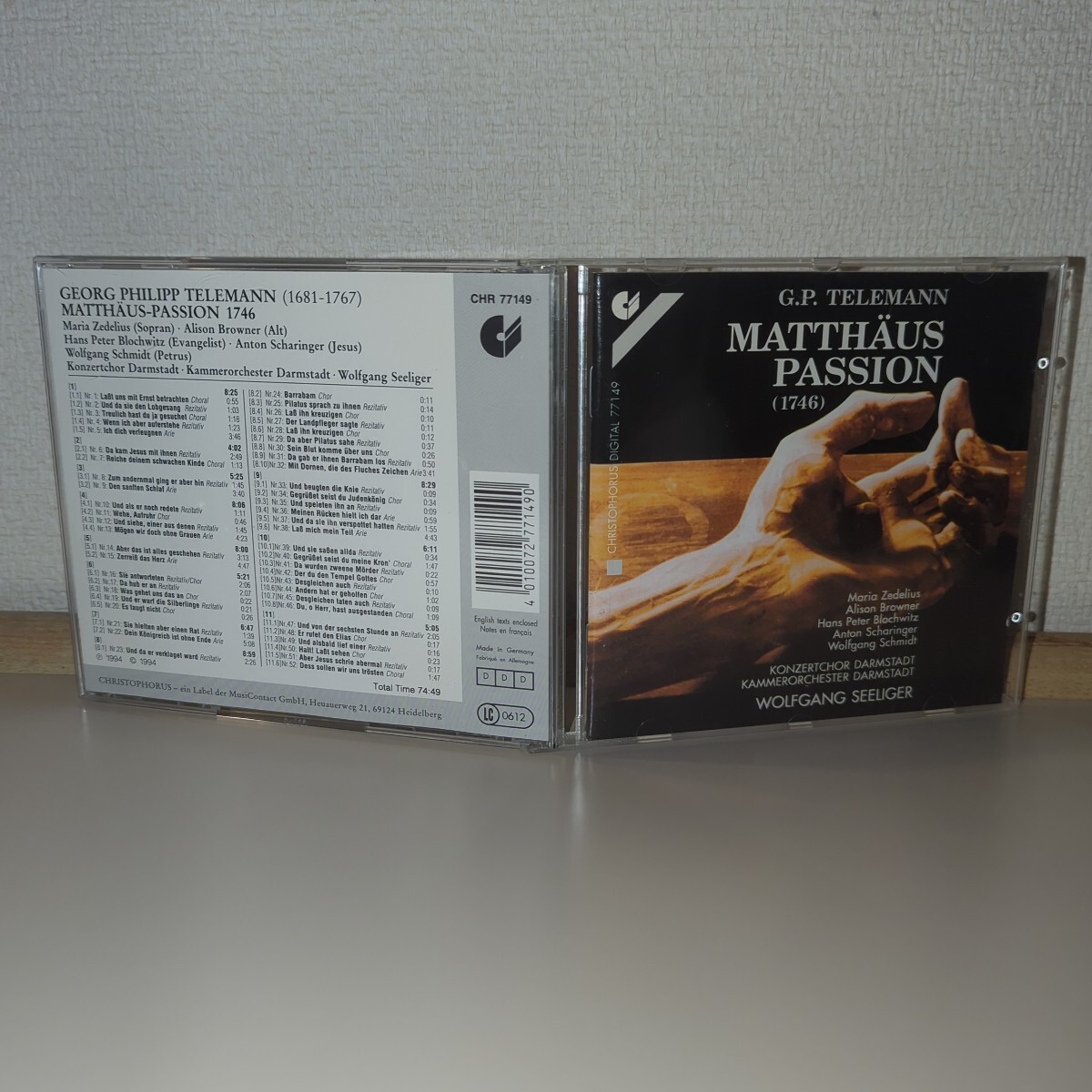 G.P. TelemannMatthaus Passion拍卖