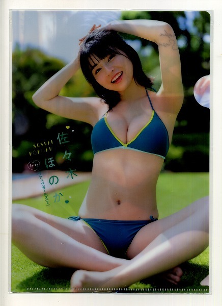 ヤングガンガン 2024年14号付録 佐々木ほのか クリアファイル拍卖