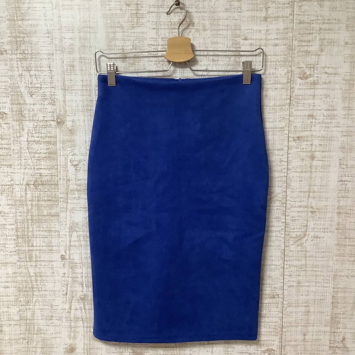 M56◇Bou Jeloud | ブージュルード スカート ブルー サイズ38拍卖