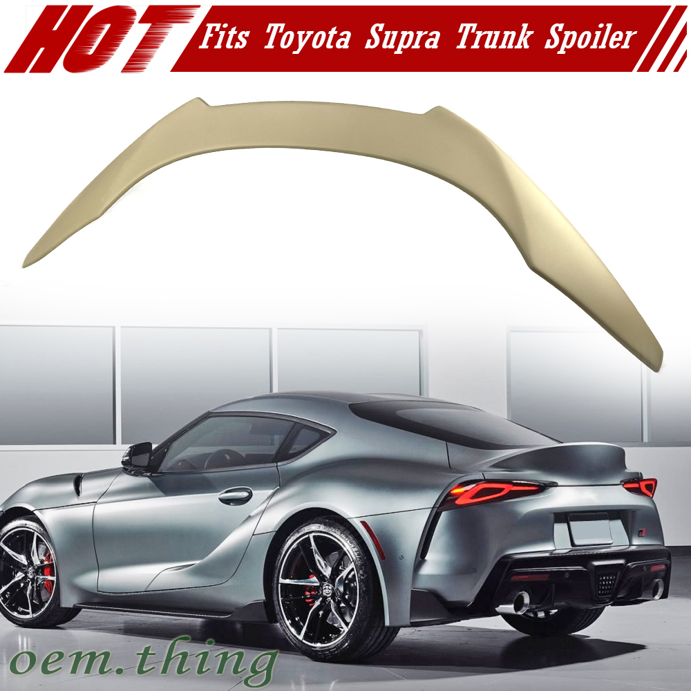 【未塗装品】V Type トヨタ スープラ A90 A91 DB82/DB22/DB42/DB02型 GR リア トランクスポイラー ウィングスポイラー 素地 2019-2023拍卖