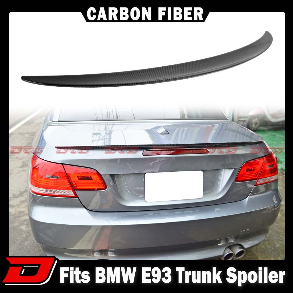 【即納品】カーボントランクスポイラー 2007-2013 BMW 3シリーズ E93 カブリオレ ウイング リアスポイラー P拍卖