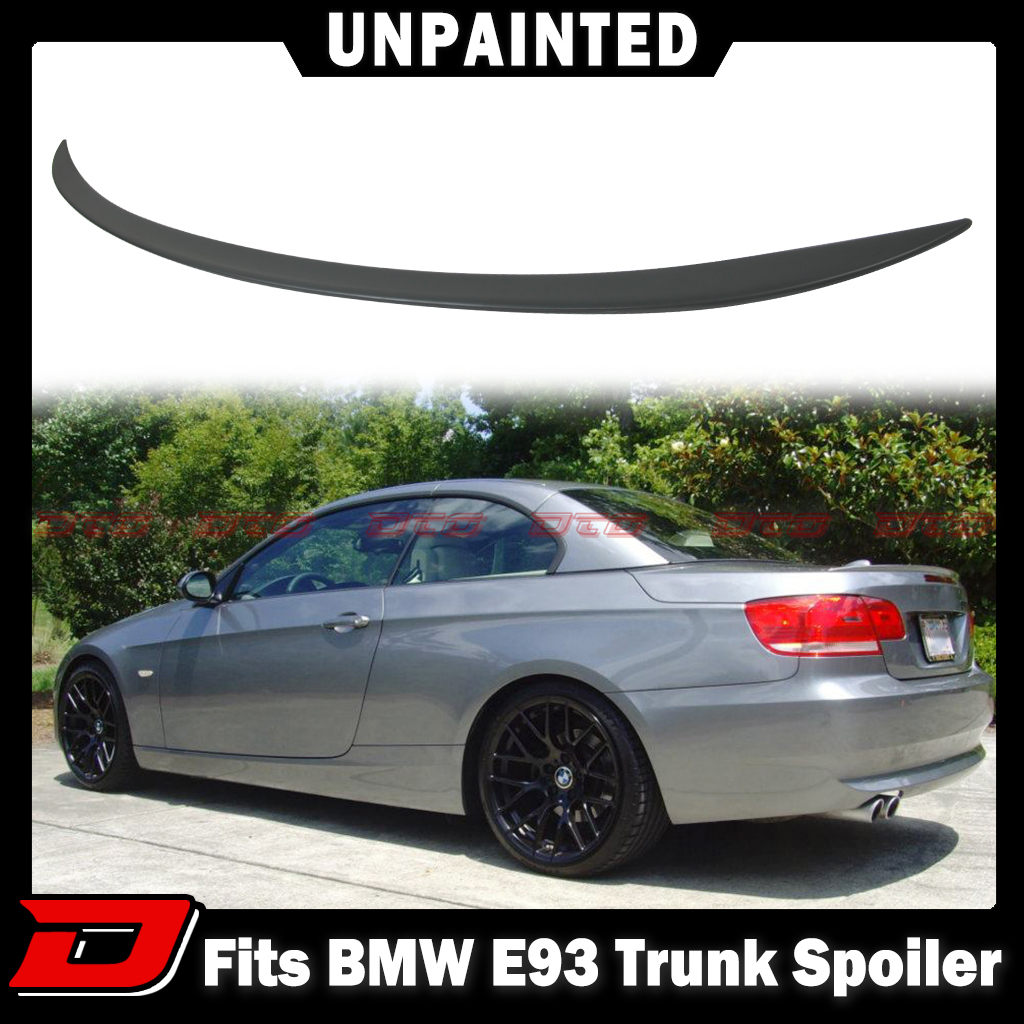 【即納品】M3 Type BMW 3シリーズ E93 カブリオレ ABS エアロ トランクスポイラー リヤスポイラー 未塗装品 素地 2007-2013拍卖