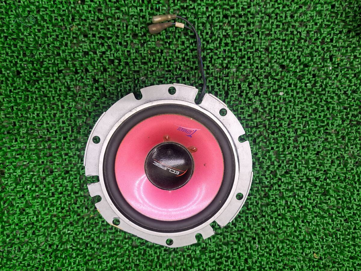 送料600円 1110 ECLIPSE イクリプス E1637GST 16cm セパレート 2WAY スピーカー 1枚拍卖