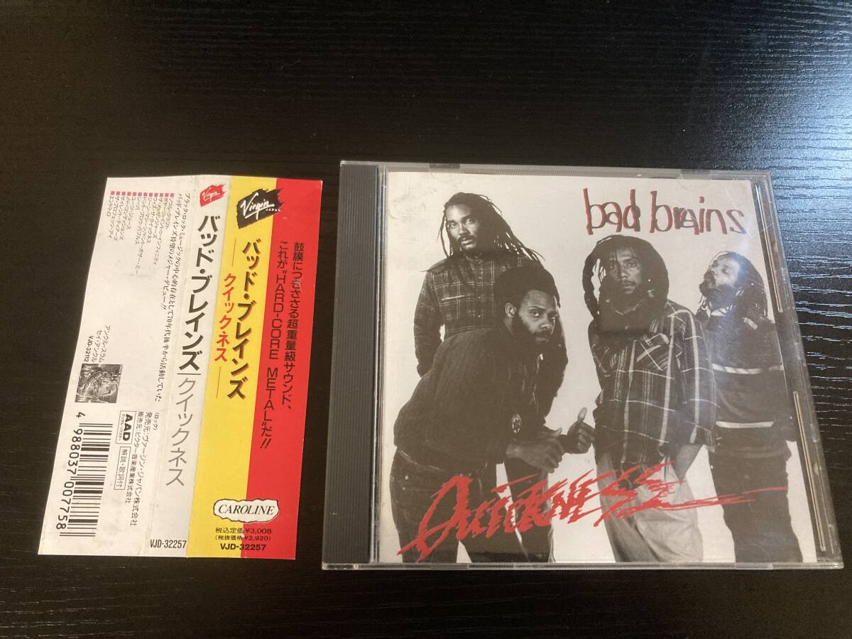 【ジャンク】 Bad brains Quickness 国内盤CD拍卖