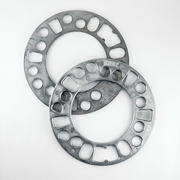 HKB シルバー ホイールスペーサー 4mm PCD100 PCD114.3 4穴 5穴 2枚入 HKWS4拍卖