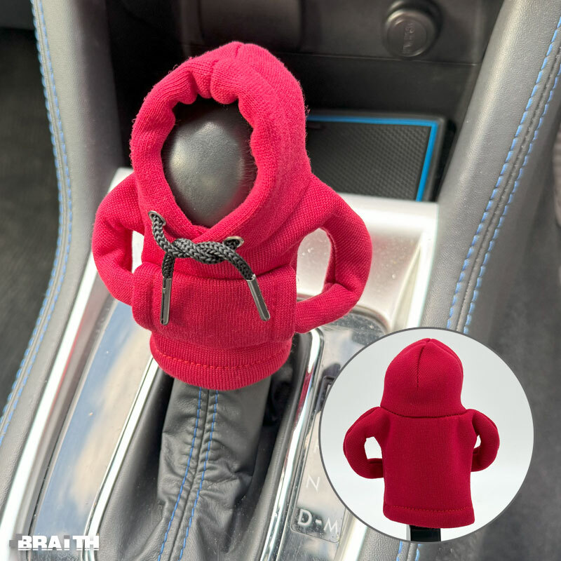 シフトノブカバー ギアシフトカバー レッド MT AT パーカー 車内アクセサリー SUV 軽自動車 ブレイス BM-670拍卖