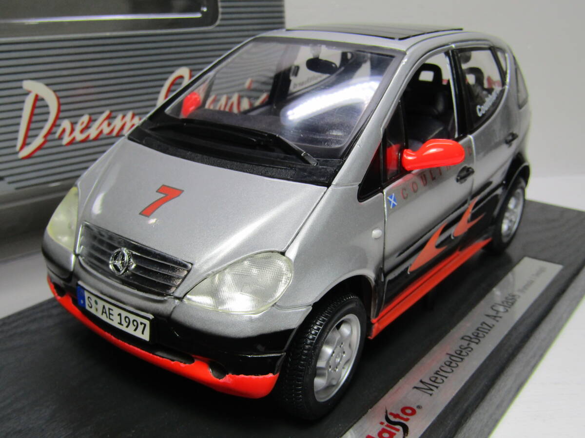 Mercedes Benz 1/18 メルセデスベンツ A Class Aクラス初代 F1 Formula 1 Design Coulthard #7 マクラーレンカラー Daimler-Benz 未展示品 拍卖