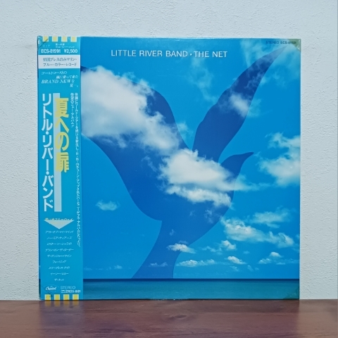 帯付カラー・レコード/ リトル・リバー・バンド☆LITTLE RIVER BAND「夏への扉 / THE NET」思い出フリーウェイ拍卖