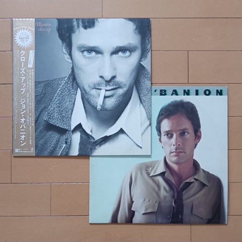 LPまとめて2枚セット/ ジョン・オバニオン「僕のラヴ・ソング / JOHN O'BANION」「クローズ・アップ / CLOSE UP」きみだけのバラード拍卖