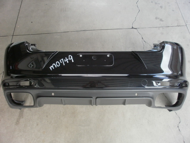 Porsche ポルシェ 971 Panamera パナメーラ 純正 リア リアバンパー 黒系 ディフューザー付き 971807421C m0749拍卖