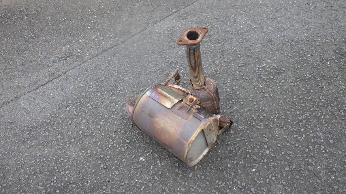 中期 スバル サンバー TT2 TT1 TV1 TV2 TW1 TW2 純正 リア マフラー ピース 触媒 2本 管K0706-3拍卖