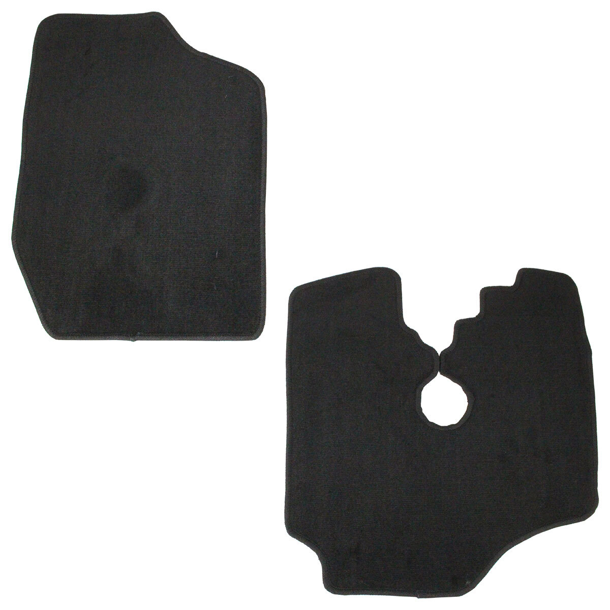 専用設計 サンバートラック TT1 TT2 平成17年11月~ MT専用 運転席&助手席 2PCS ブラック/黒 無地 フロント フロアマット セット拍卖