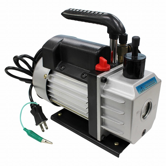【訳あり】【逆流防止付】 エアコン 電動 真空ポンプ バキュームポンプ AC 真空引き 車 船 エアコン修理 電動ポンプ ガス補充拍卖