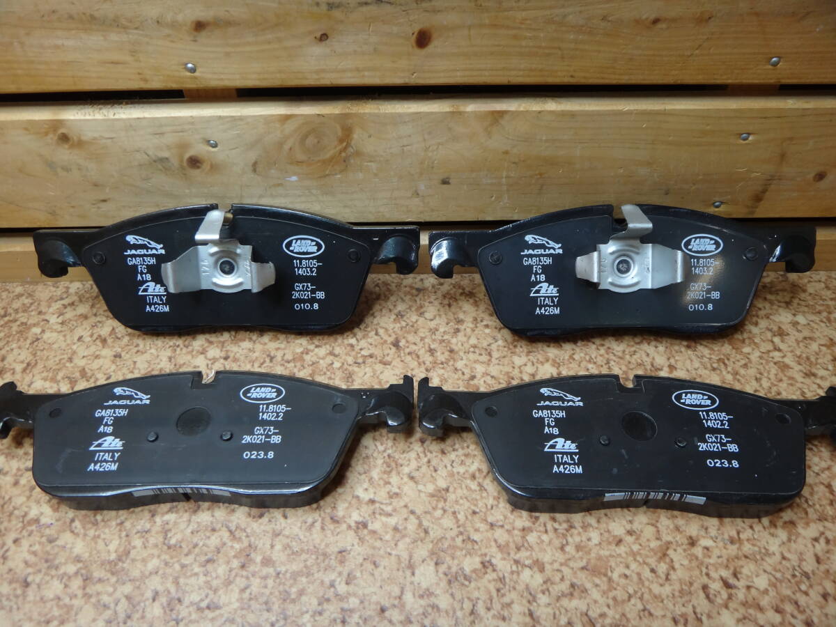 ふ411.JAGUAR 純正 XE用 フロント ブレーキパット GA8135H 拍卖