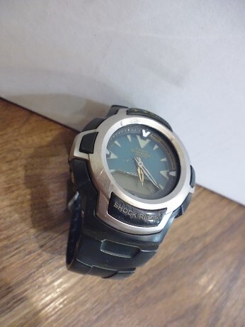 電池切れ CASIO G-SHOCK G-200 Gショック アナデジ デジアナ 紺 青 ブルー アナログ デジタル カシオ拍卖