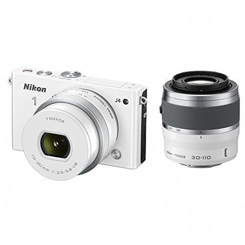 中古 1年保証 美品 Nikon J4 ダブルズームキット ホワイト拍卖