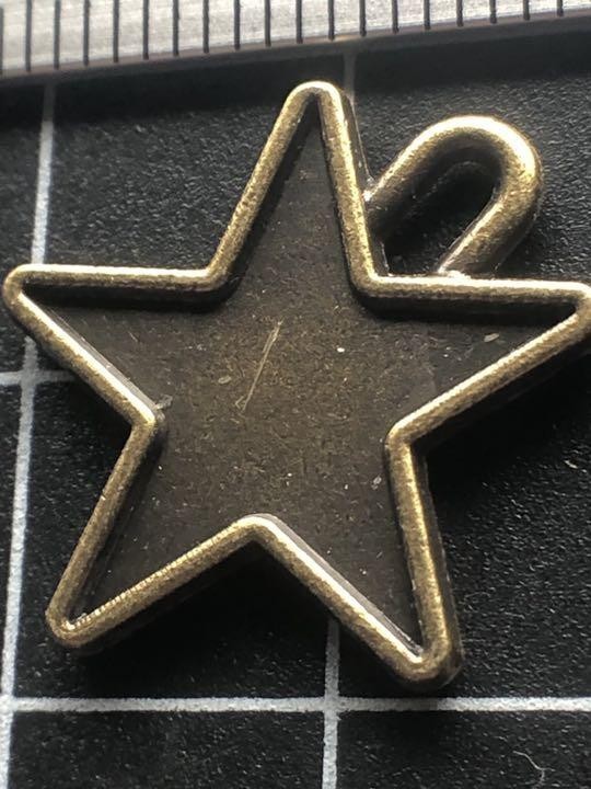 真鍮★スター★星★STAR★ペンダント★キーホルダー拍卖