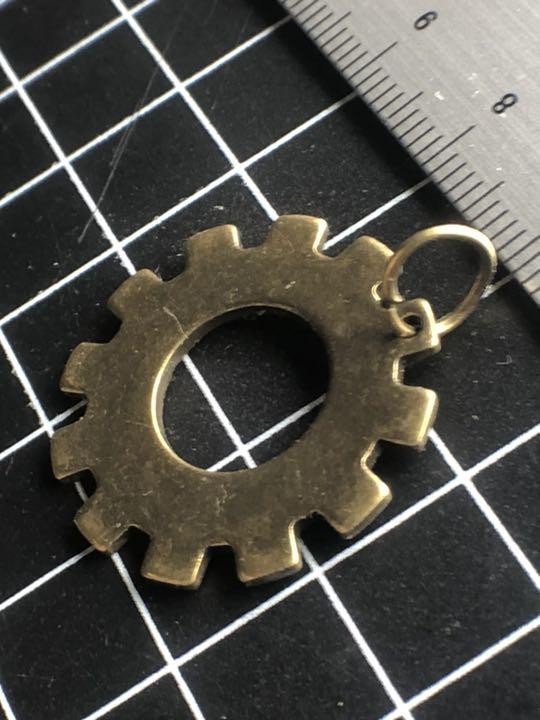 真鍮★ギア★歯車★キーホルダー★ペンダント拍卖