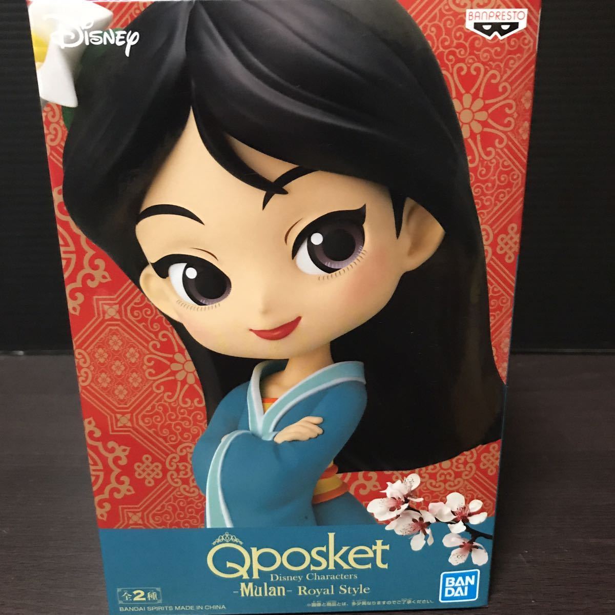 Disney ムーラン Qposket Royal Style Aカラー フィギュア ノーマルカラー グッズ ディズニー拍卖
