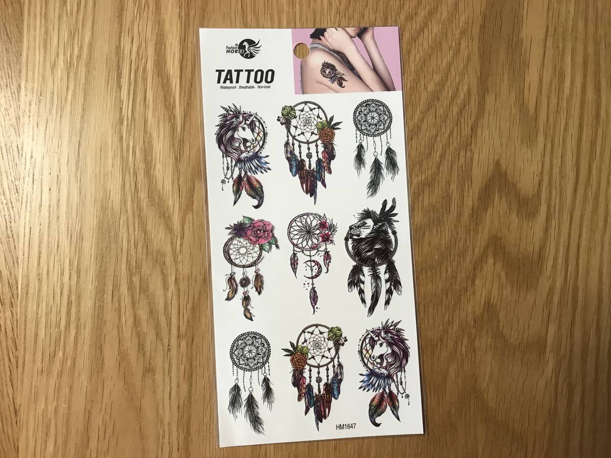 タトゥーステッカー:TATTOO【ドリームキャッチャー】拍卖