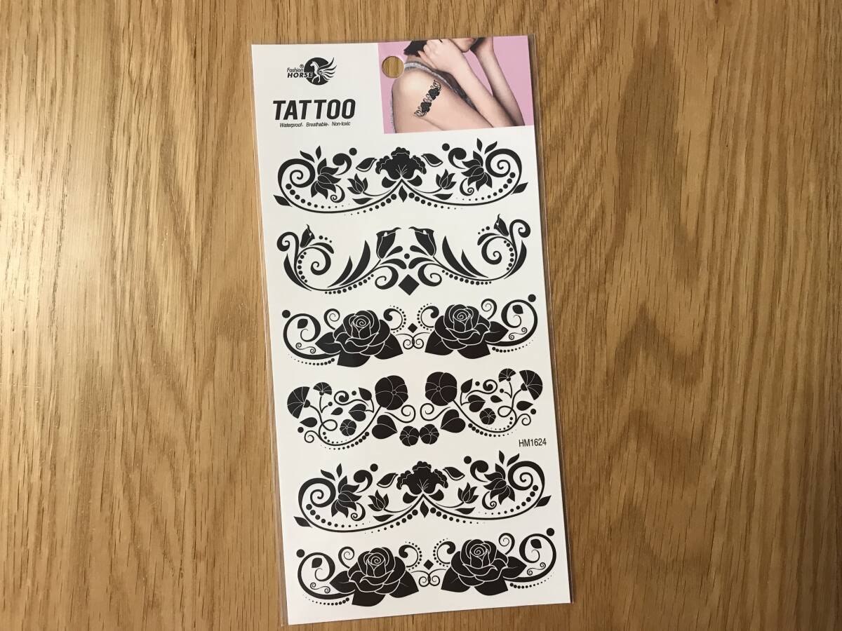タトゥーステッカー:TATTOO【ローズ】拍卖